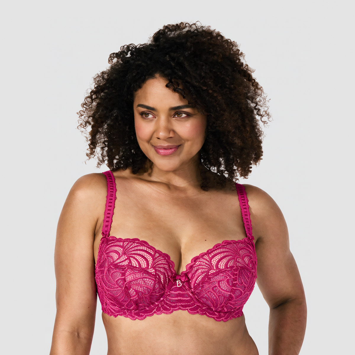 Soutien-gorge emboîtant rose fuchsia Pampelune Harmony