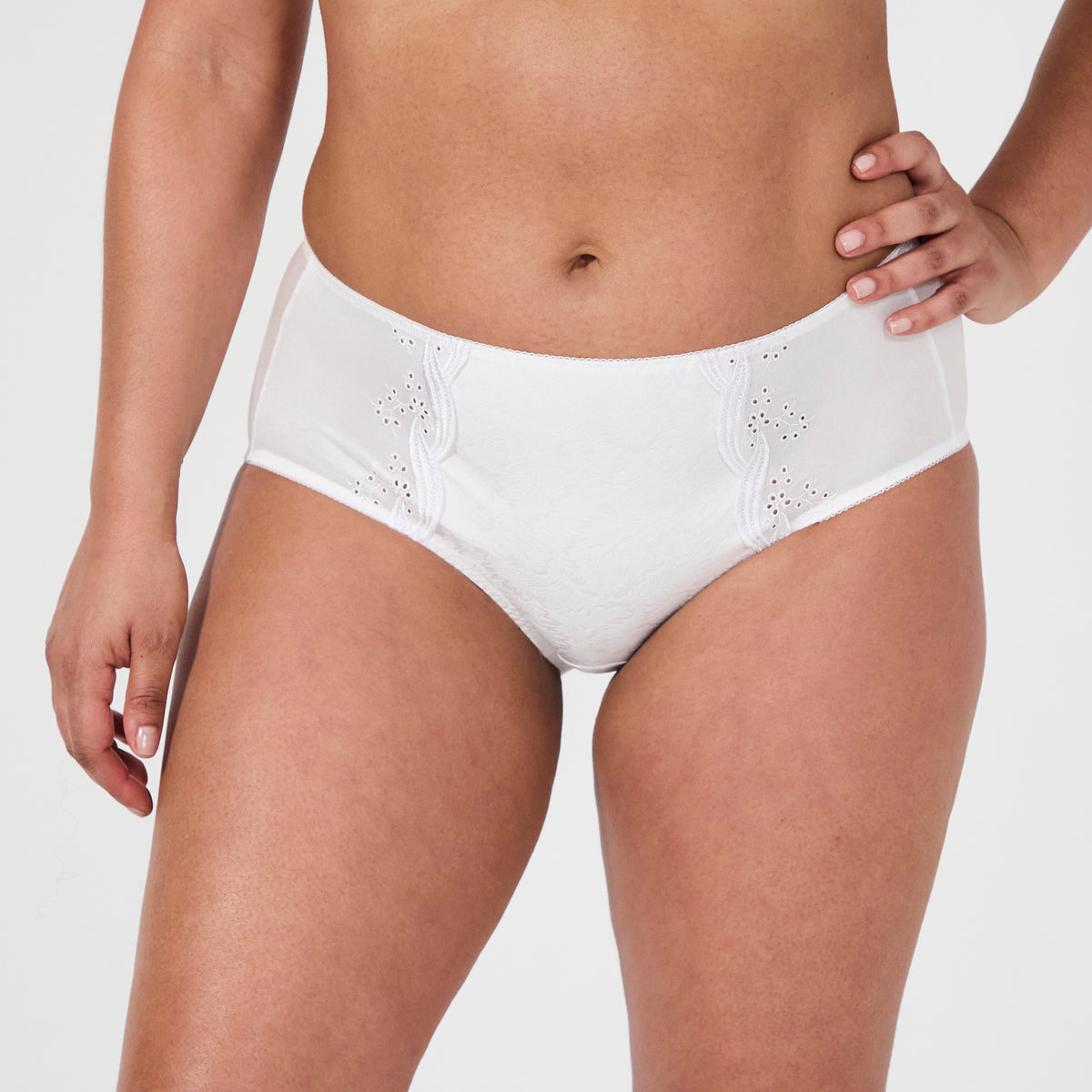 Lot de deux gaines blanc Emily