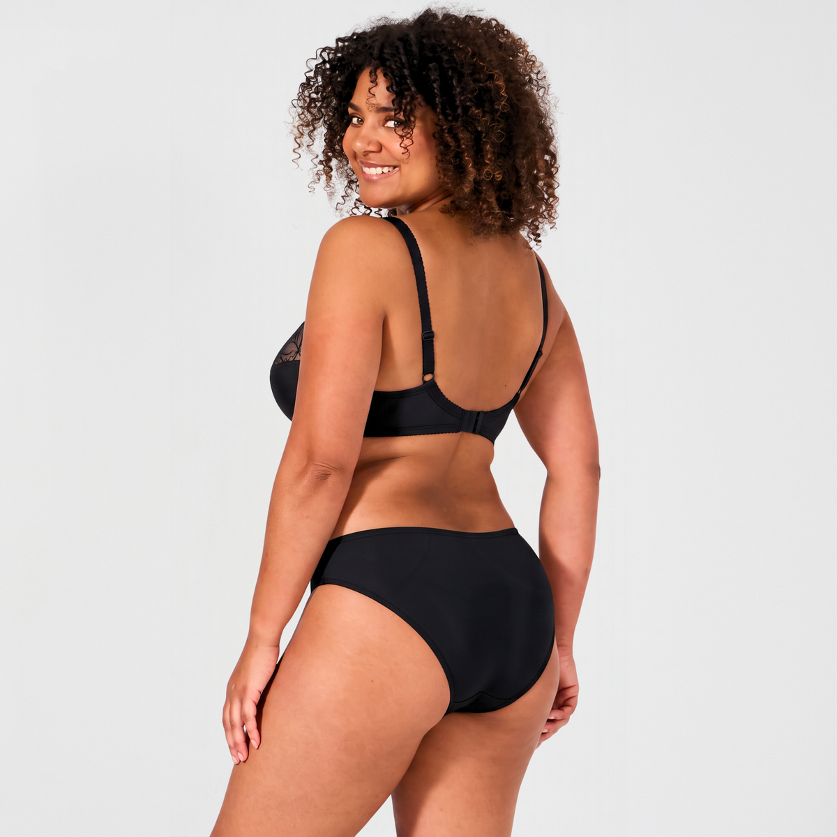 Soutien-gorge emboîtant noir Lalibella