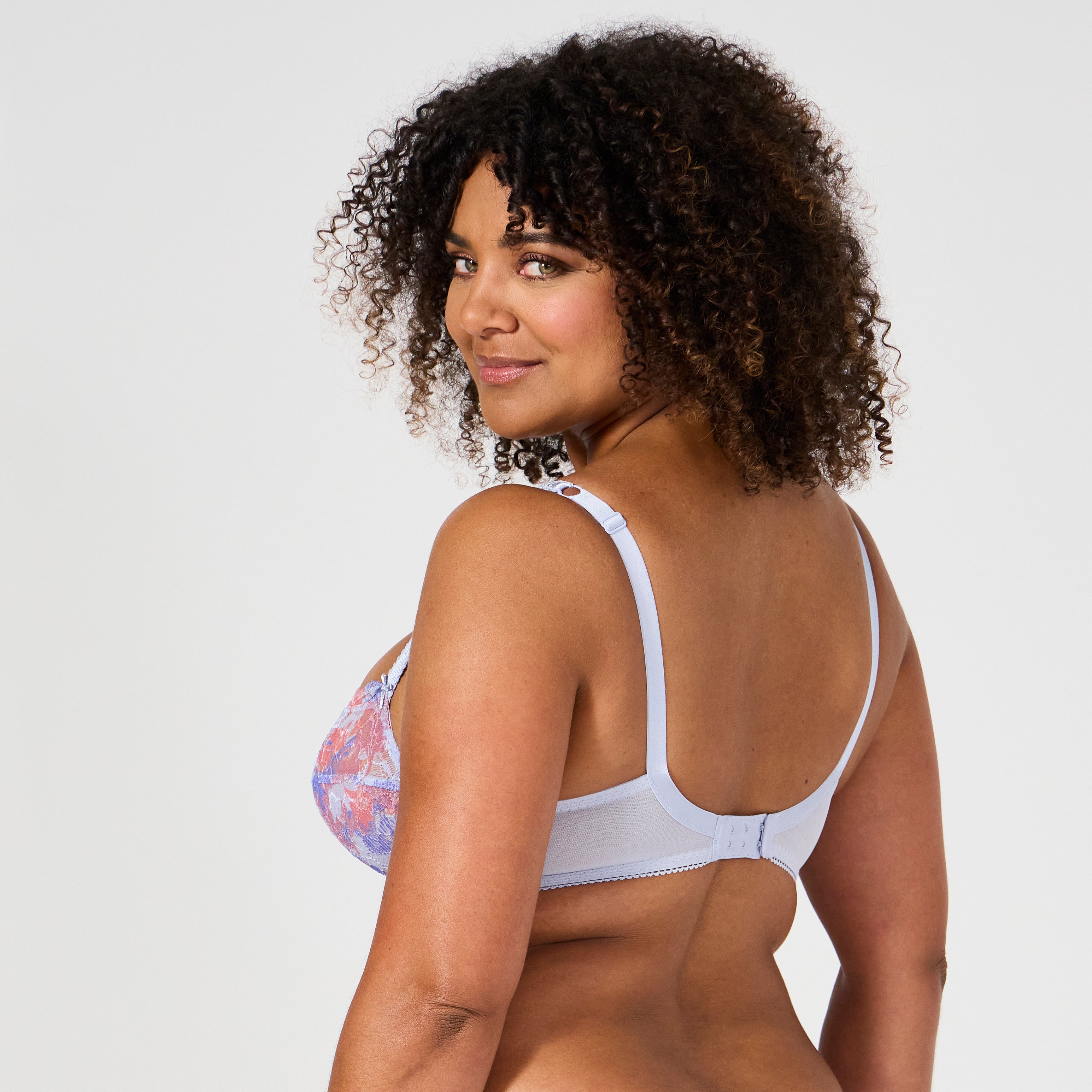 Soutien-gorge emboîtant bleu givre Luccia swing