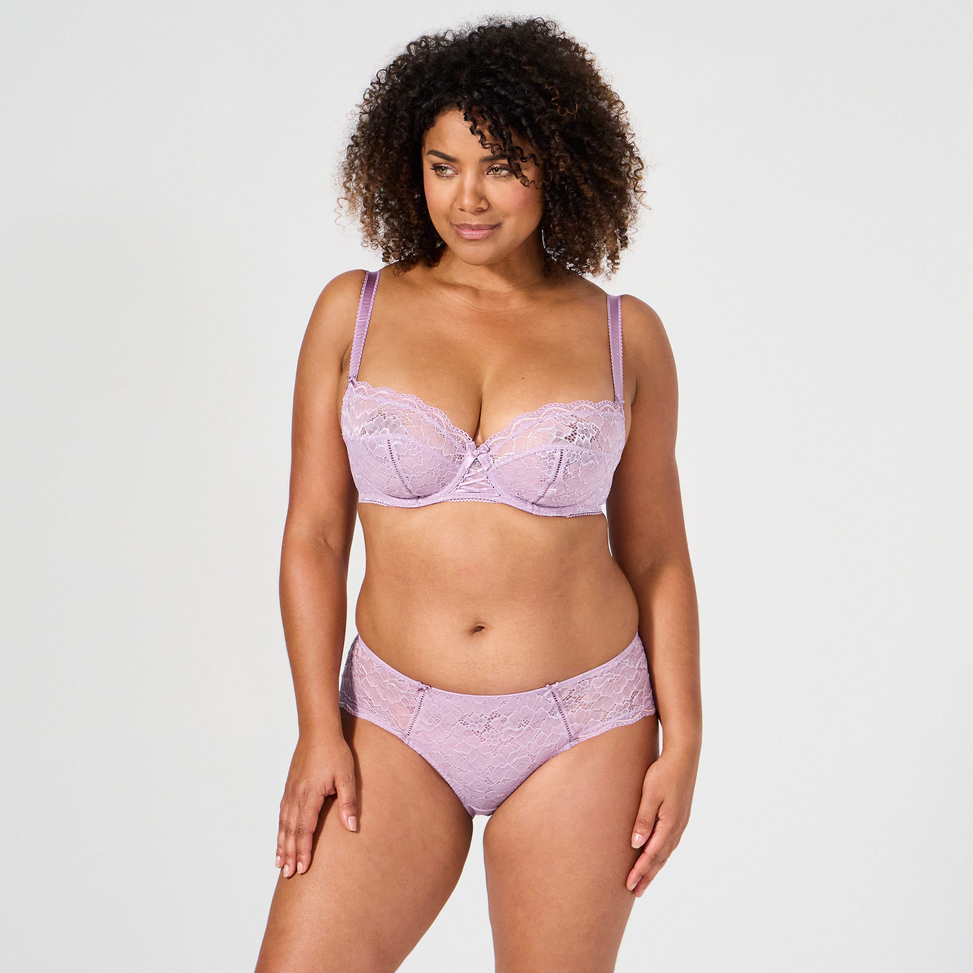 Soutien-gorge emboîtant lilas Luccia harmony