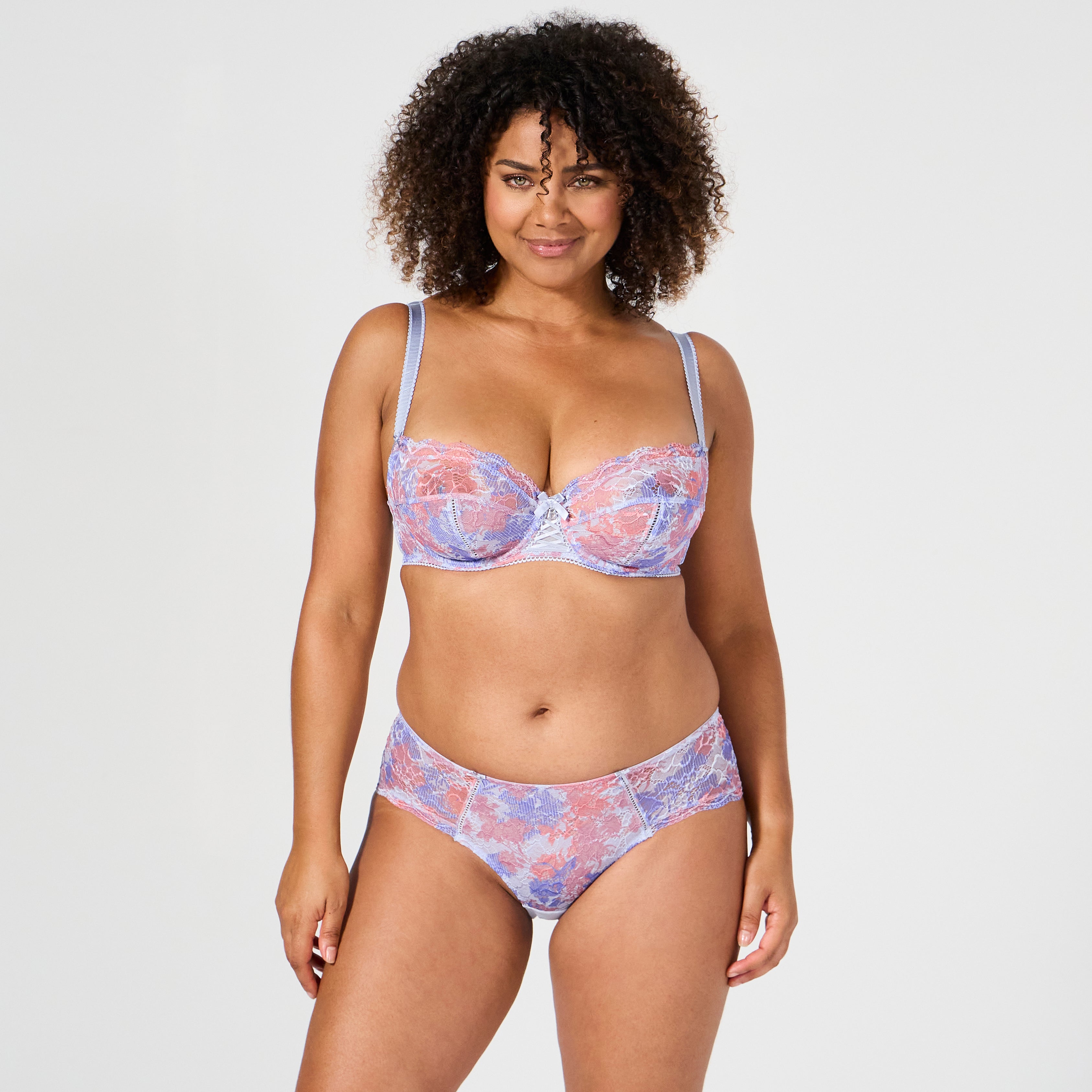 Soutien-gorge emboîtant bleu givre Luccia swing