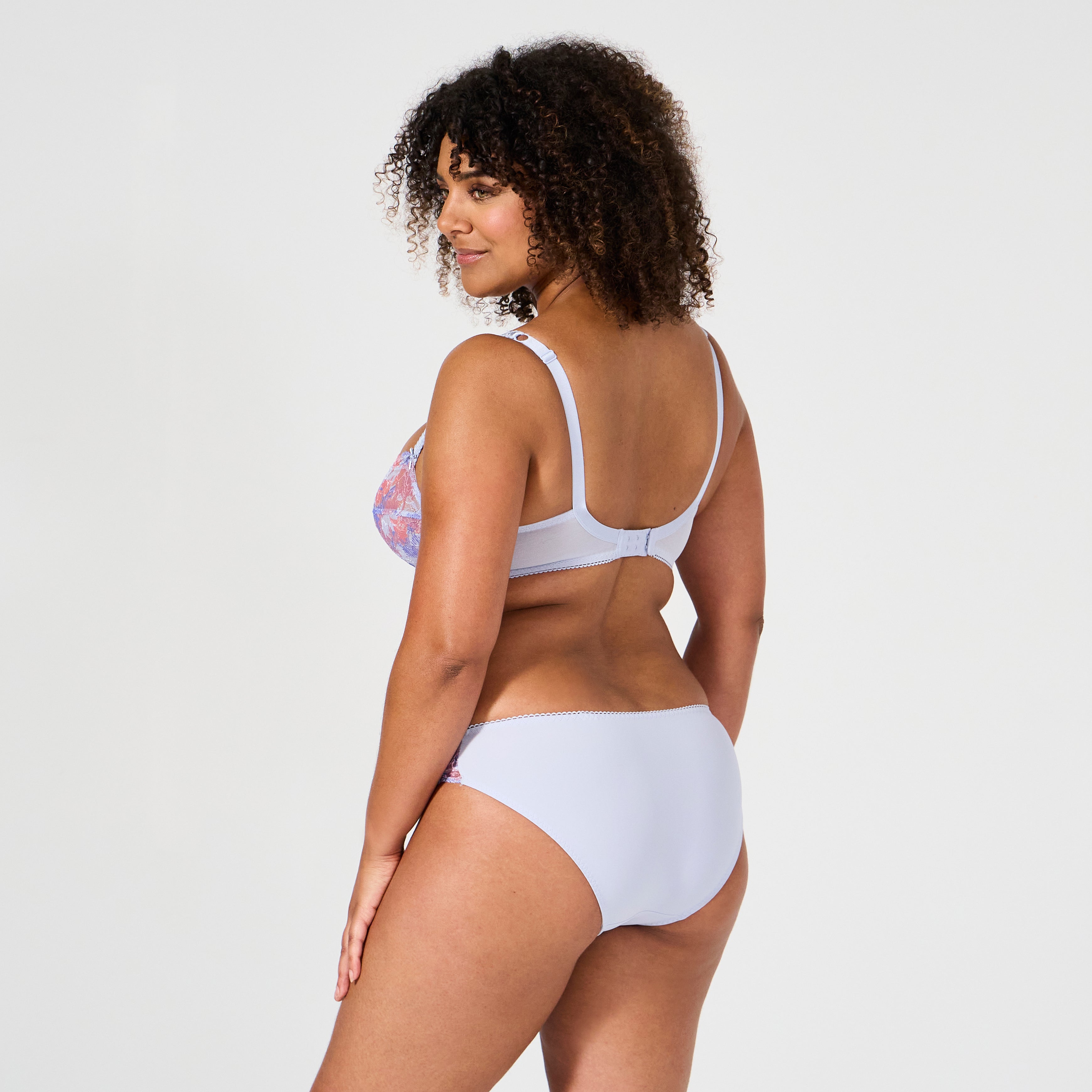 Slip bleu givre Luccia swing