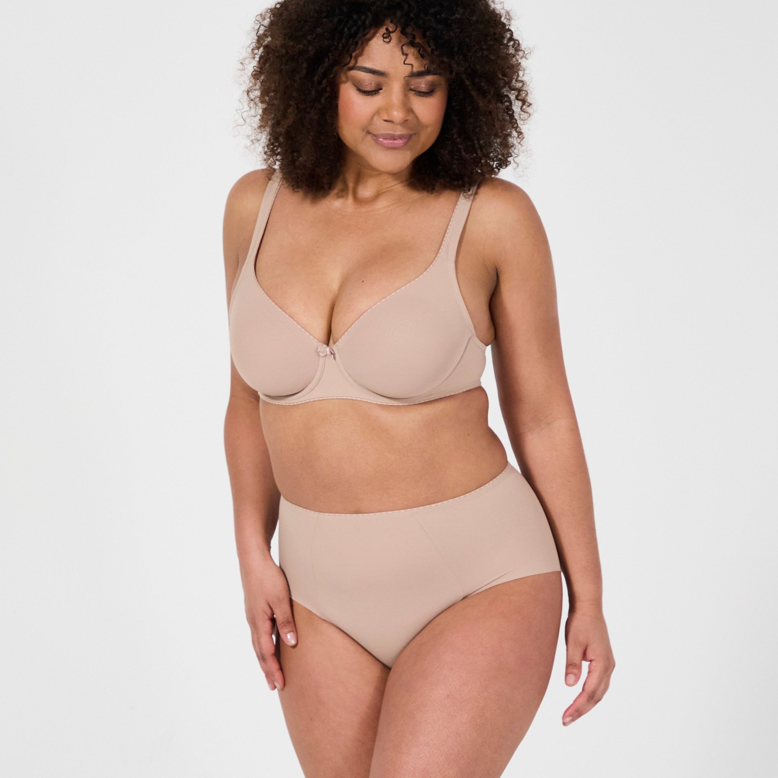 Just Daily Dark Nude Underwired Molded Bra