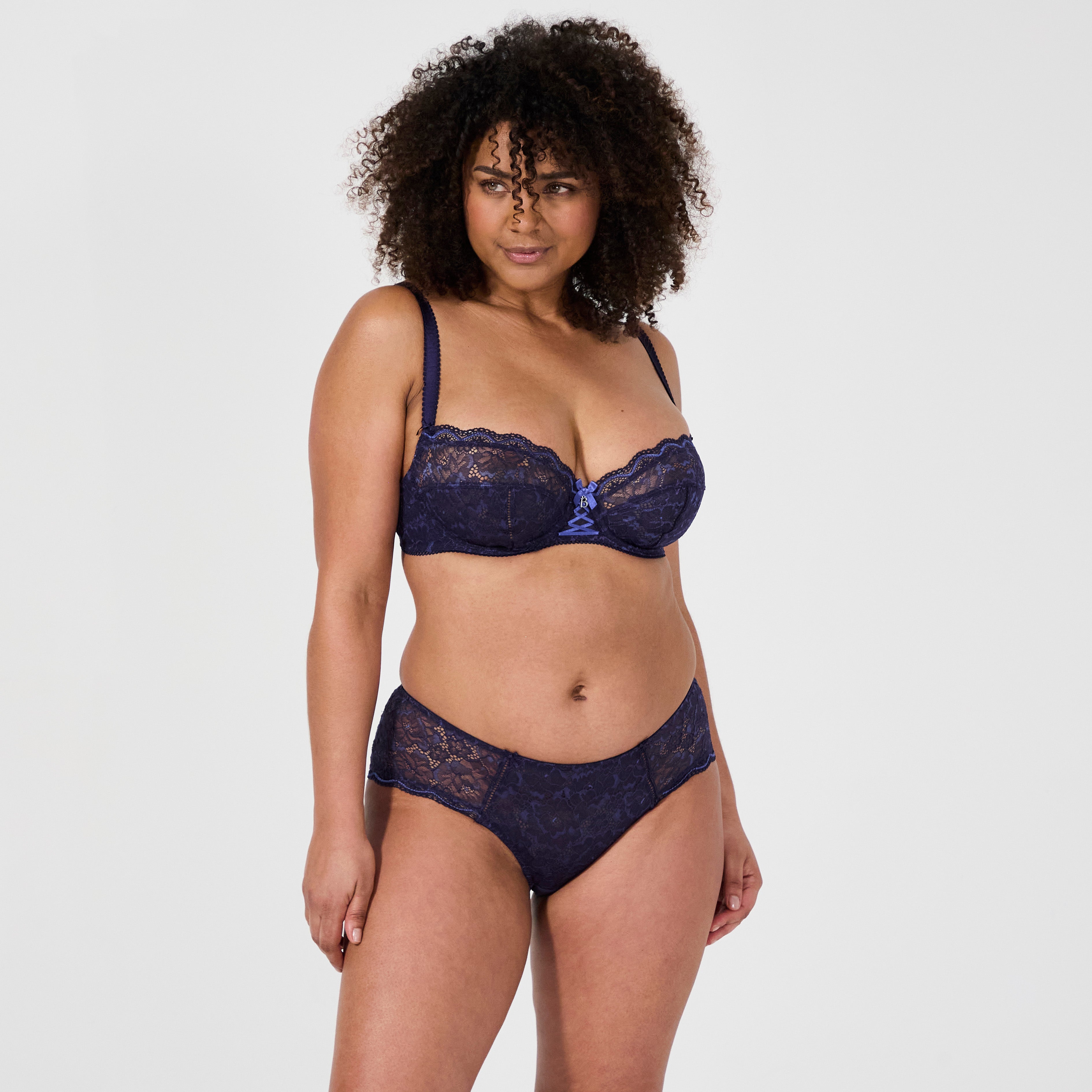 Soutien-gorge emboîtant bleu Luccia harmony