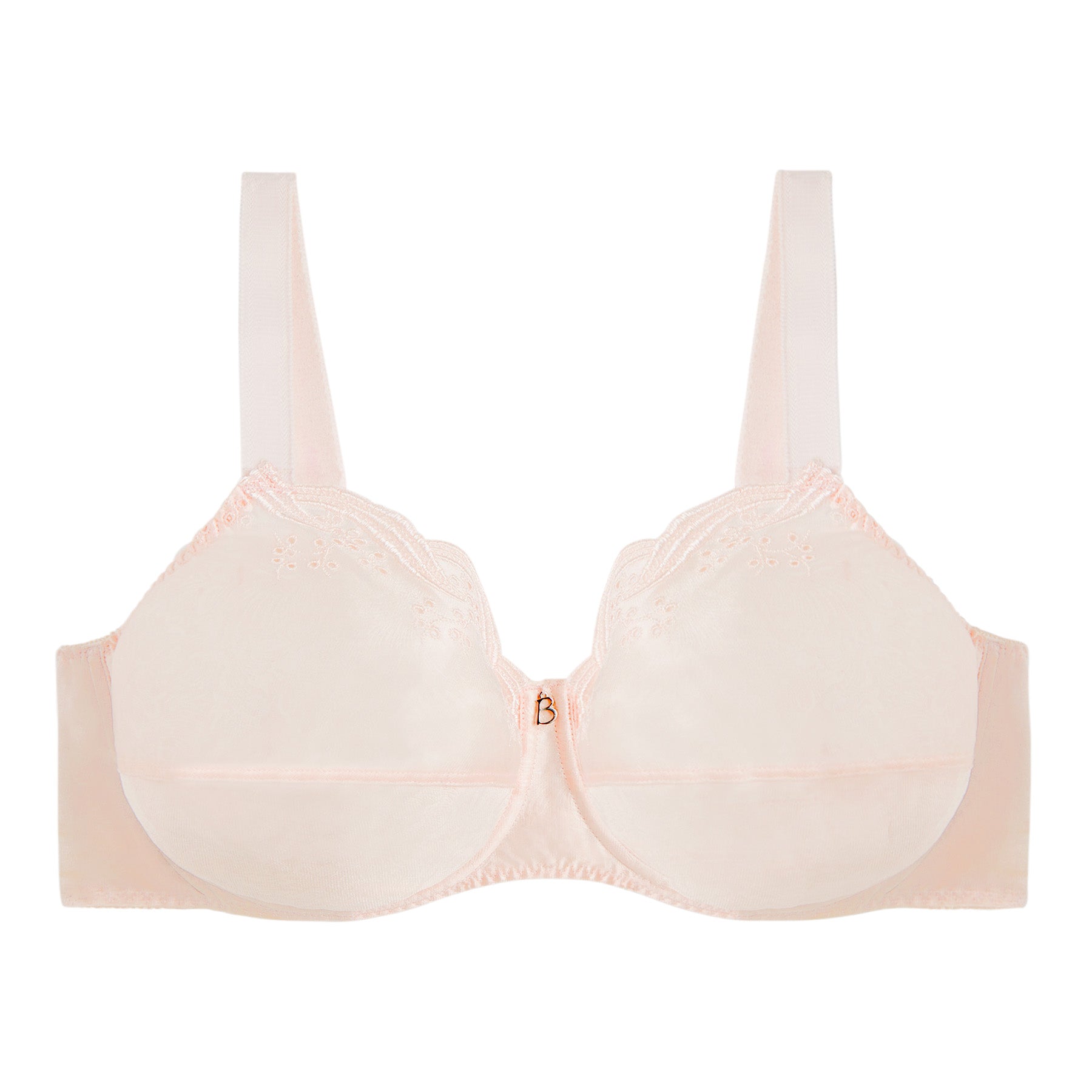 Emily powder pink underwired bra