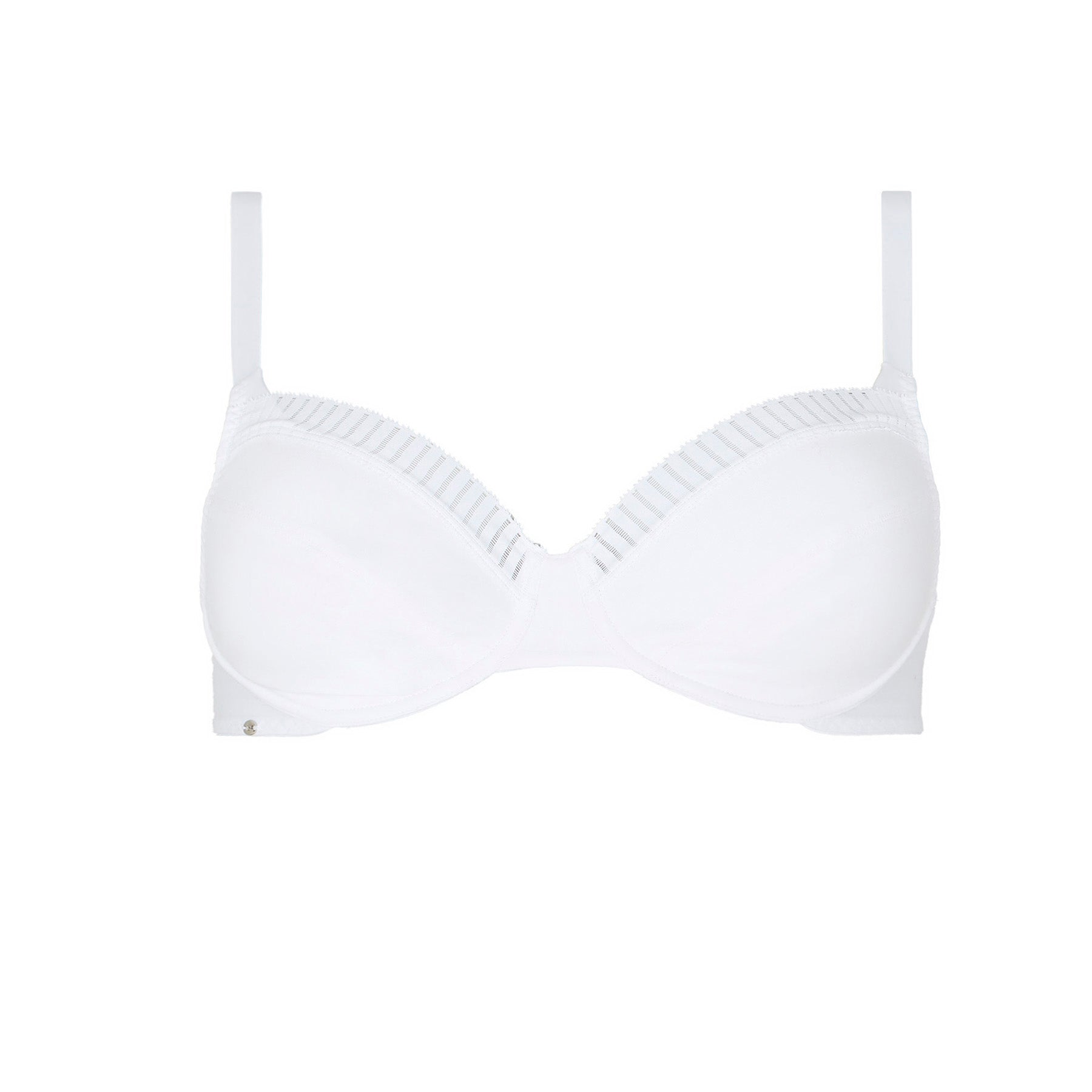 Just Ideal white underwired bra