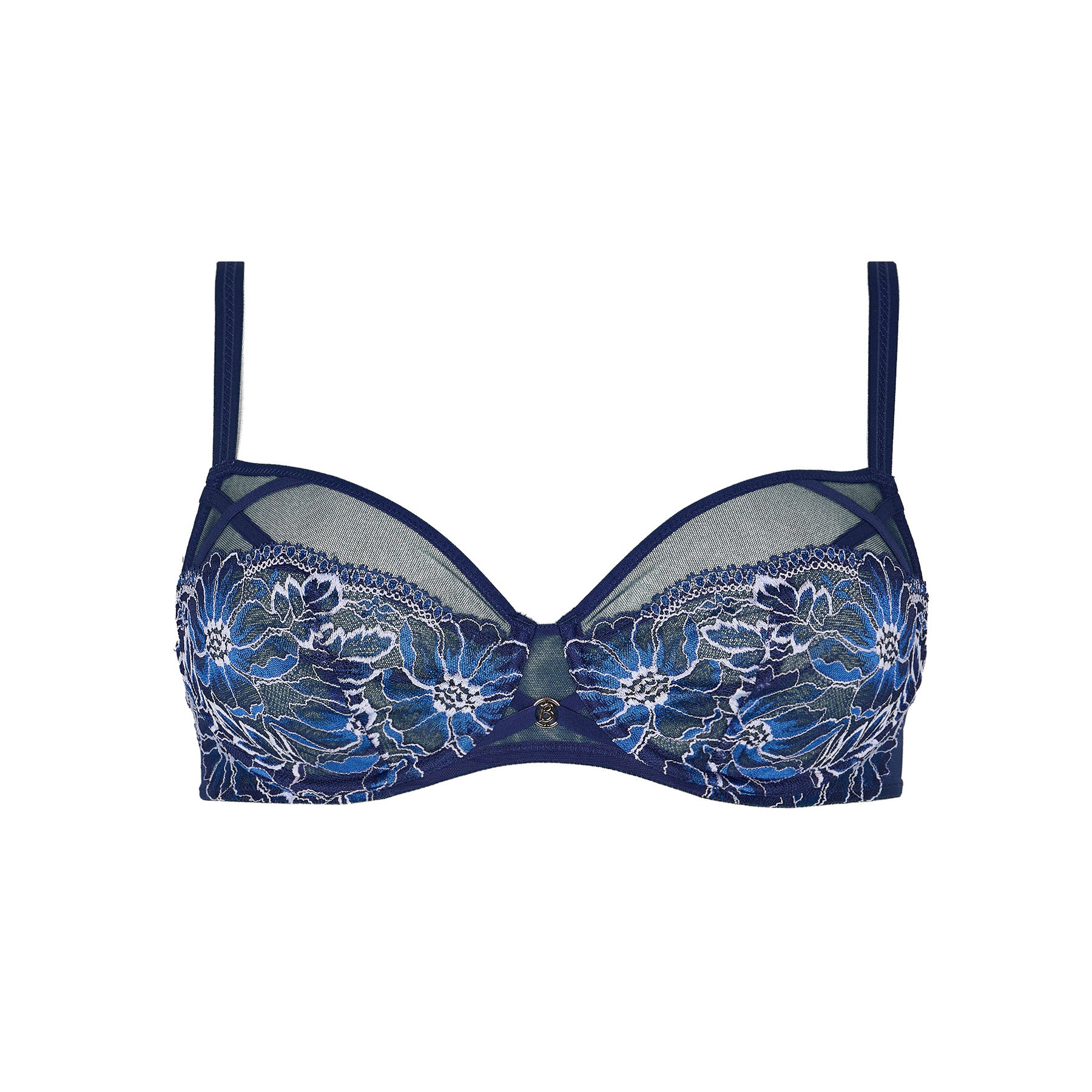 soutien gorge armatures lathy bleu