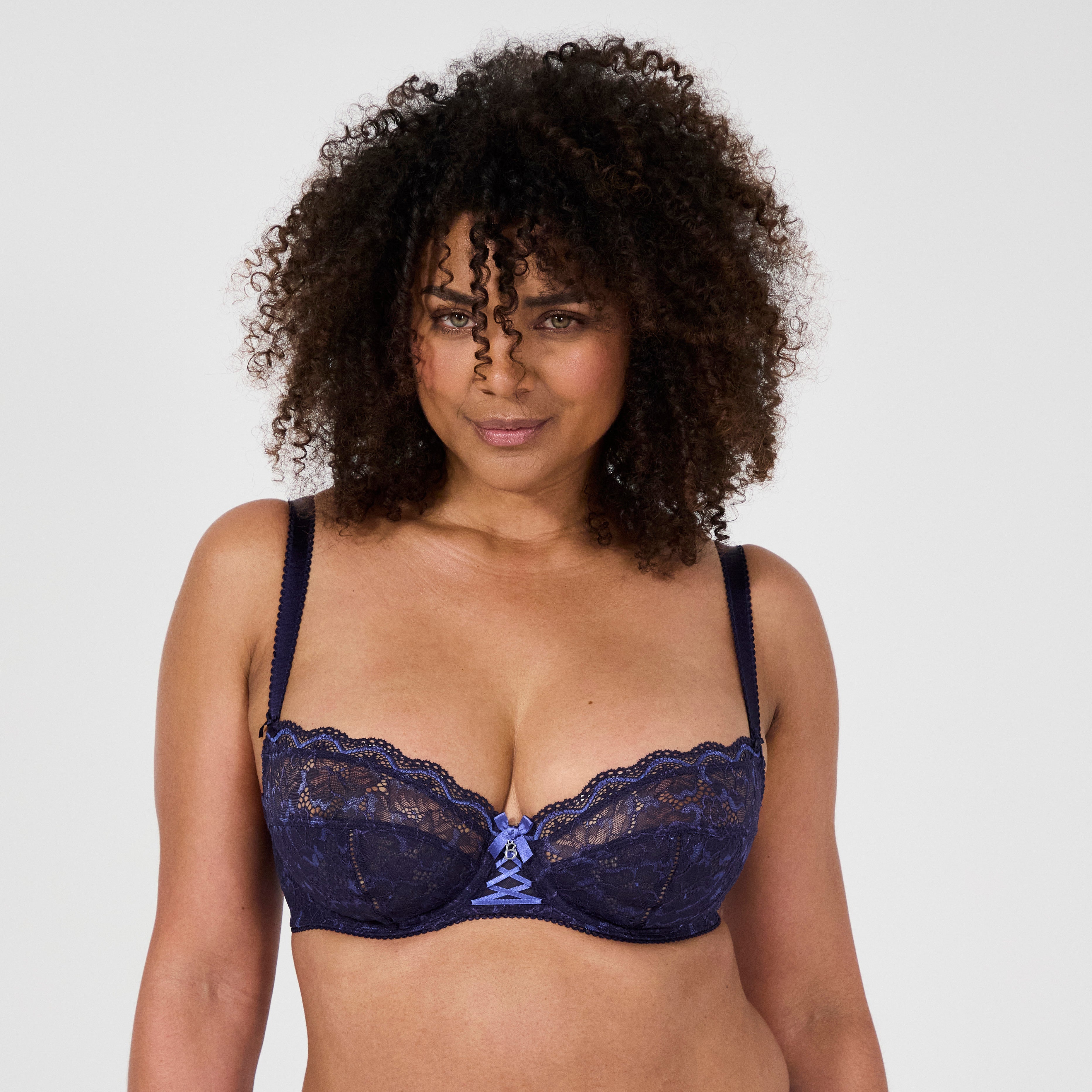 Soutien-gorge emboîtant bleu Luccia harmony
