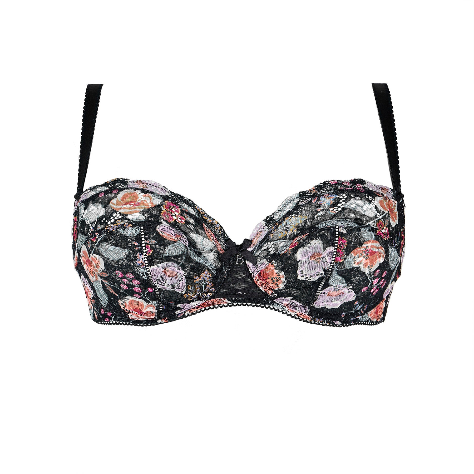 soutien gorge armatures luccia swing noir imprime