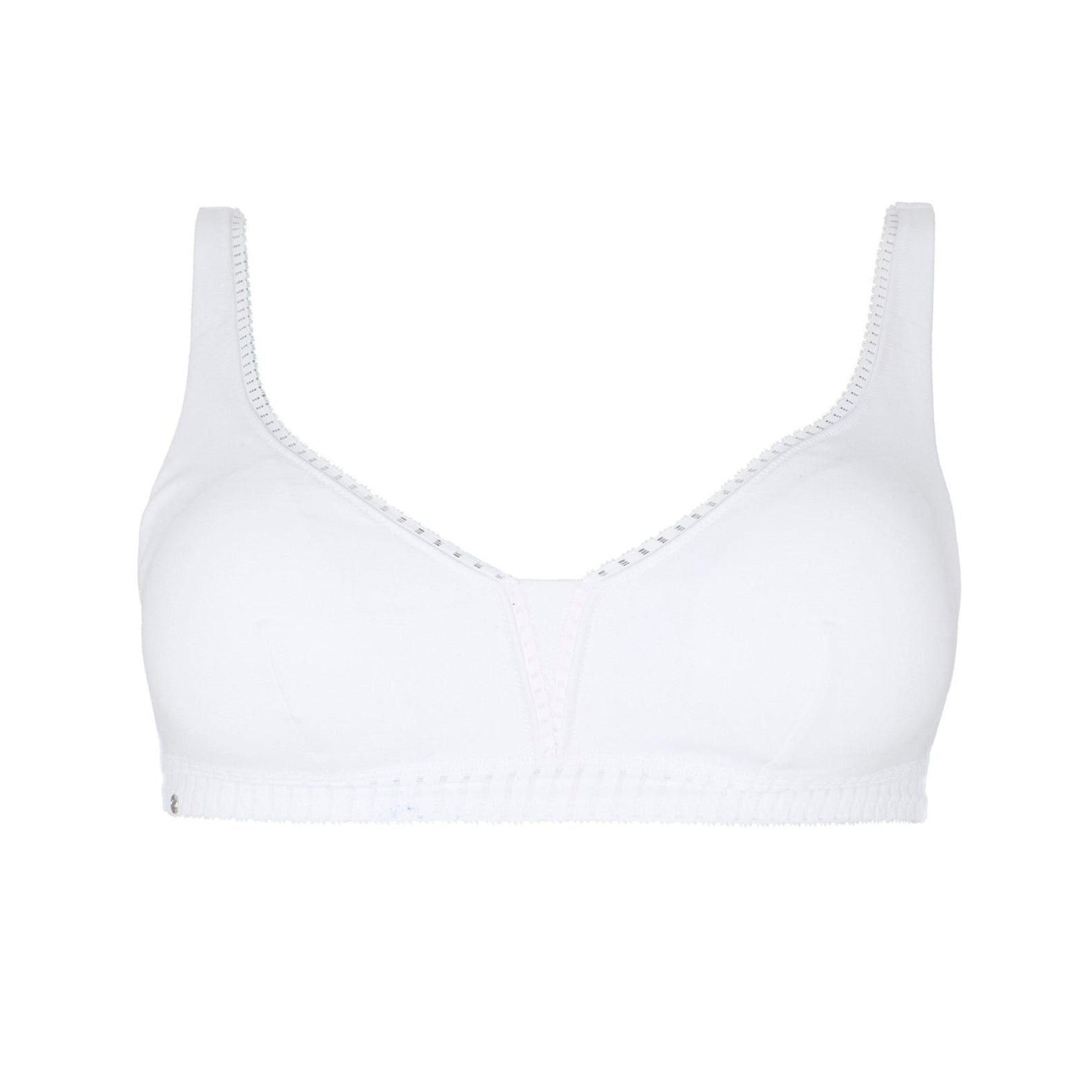 Just ideal white underwired bra with removable cups