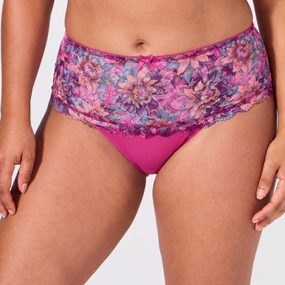 Culotte fushia imprimé Luccia swing