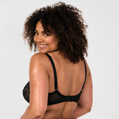 Soutien-gorge emboîtant noir Amelia