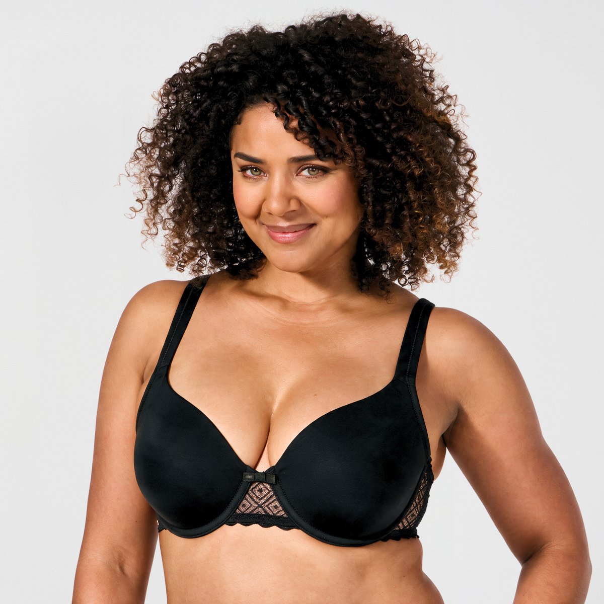 Soutien-gorge moulé noir Just Glam