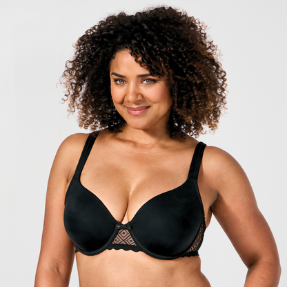 Soutien-gorge moulé noir Just Glam