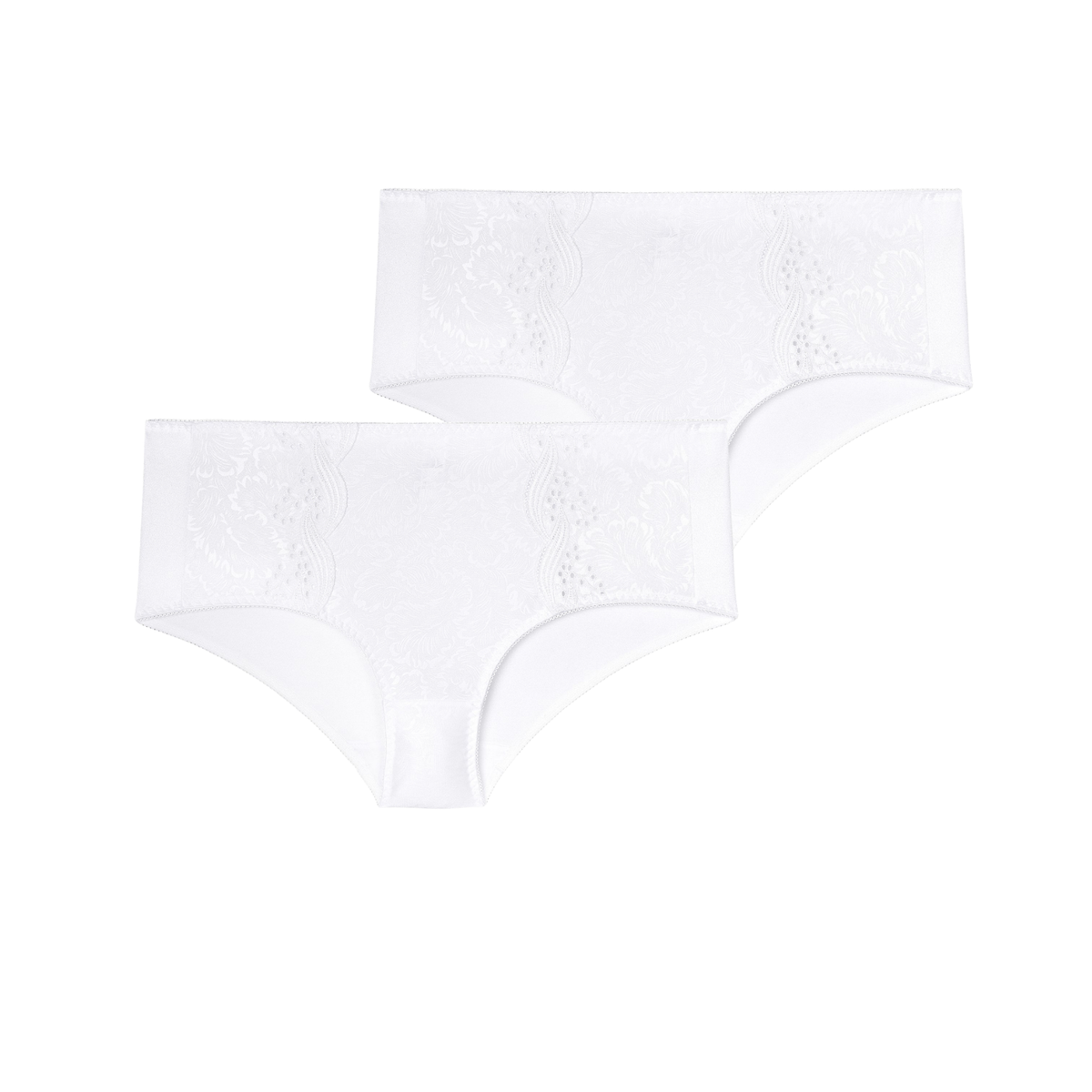 Lot de deux gaines blanc Emily