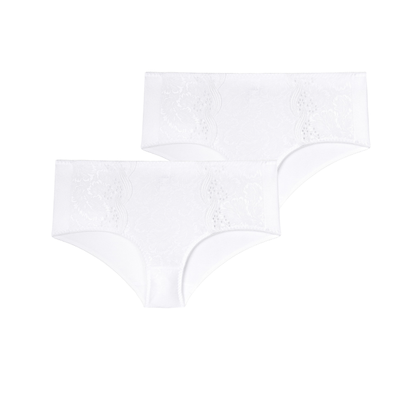 Lot de deux gaines blanc Emily