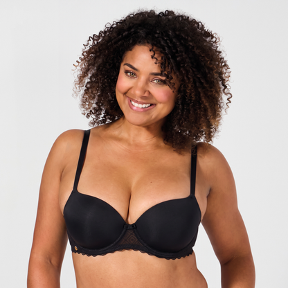 Soutien-gorge coque noir Just Glam