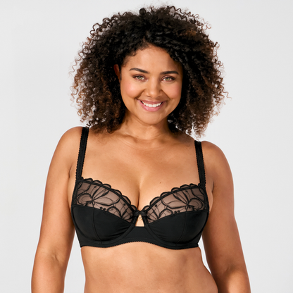 Soutien-gorge emboîtant noir Lalibella