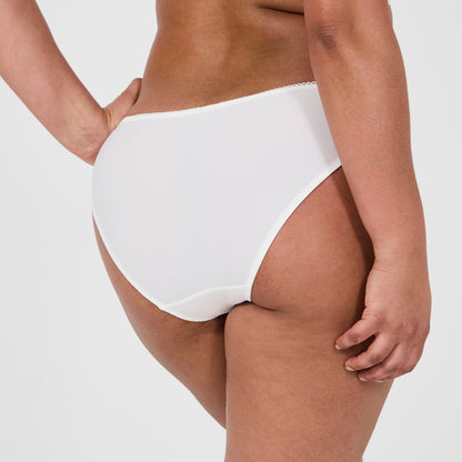 Lot de deux slips blanc Luccia Harmony