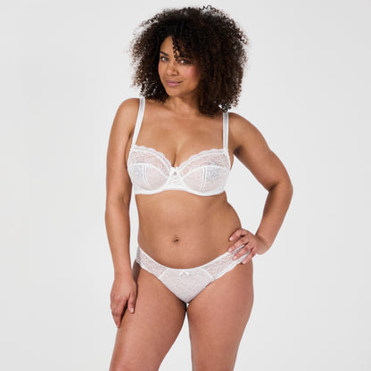 Lot de deux slips blanc Luccia Harmony