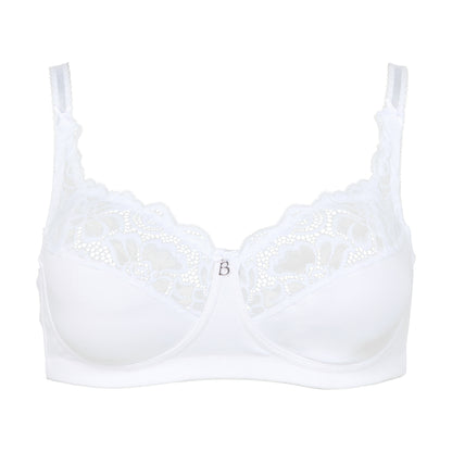 Just ideal black underwired bra with removable cups
