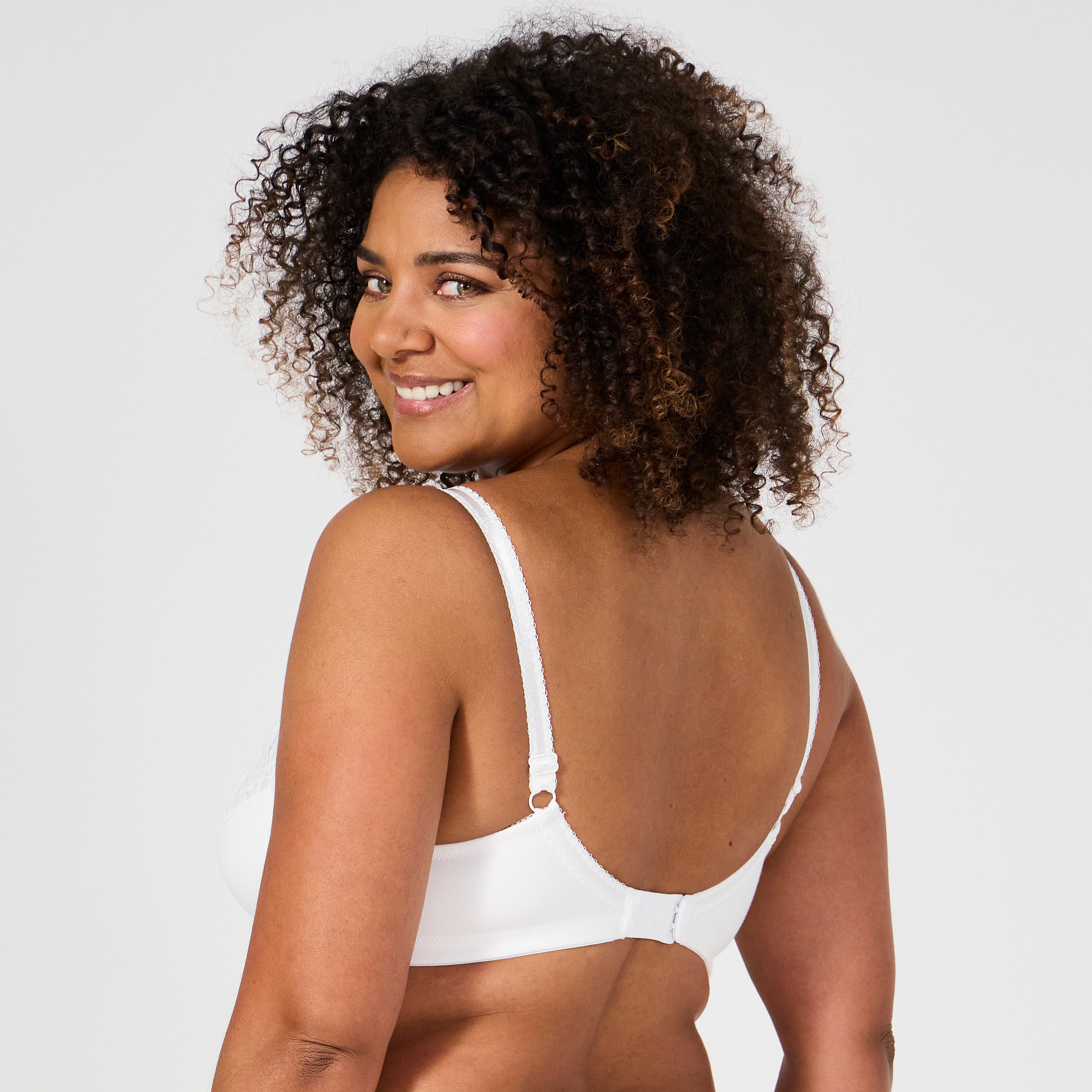 Soutien-gorge sans armatures blanc Cocoon