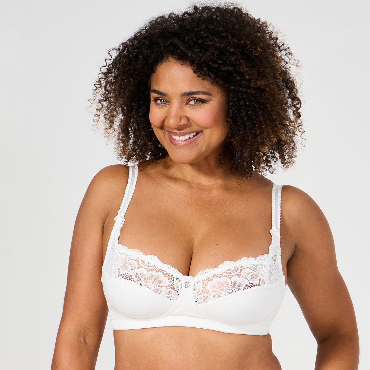 Lot de deux soutiens-gorge sans armatures blanc Cocoon