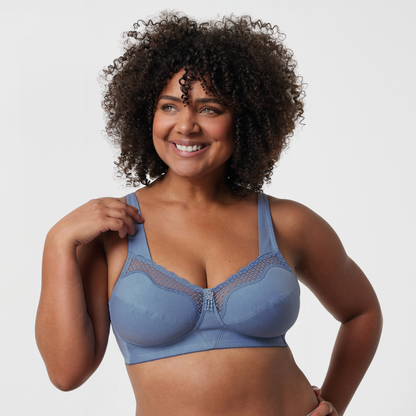 Soutien-gorge sans armatures denim Cotton confort