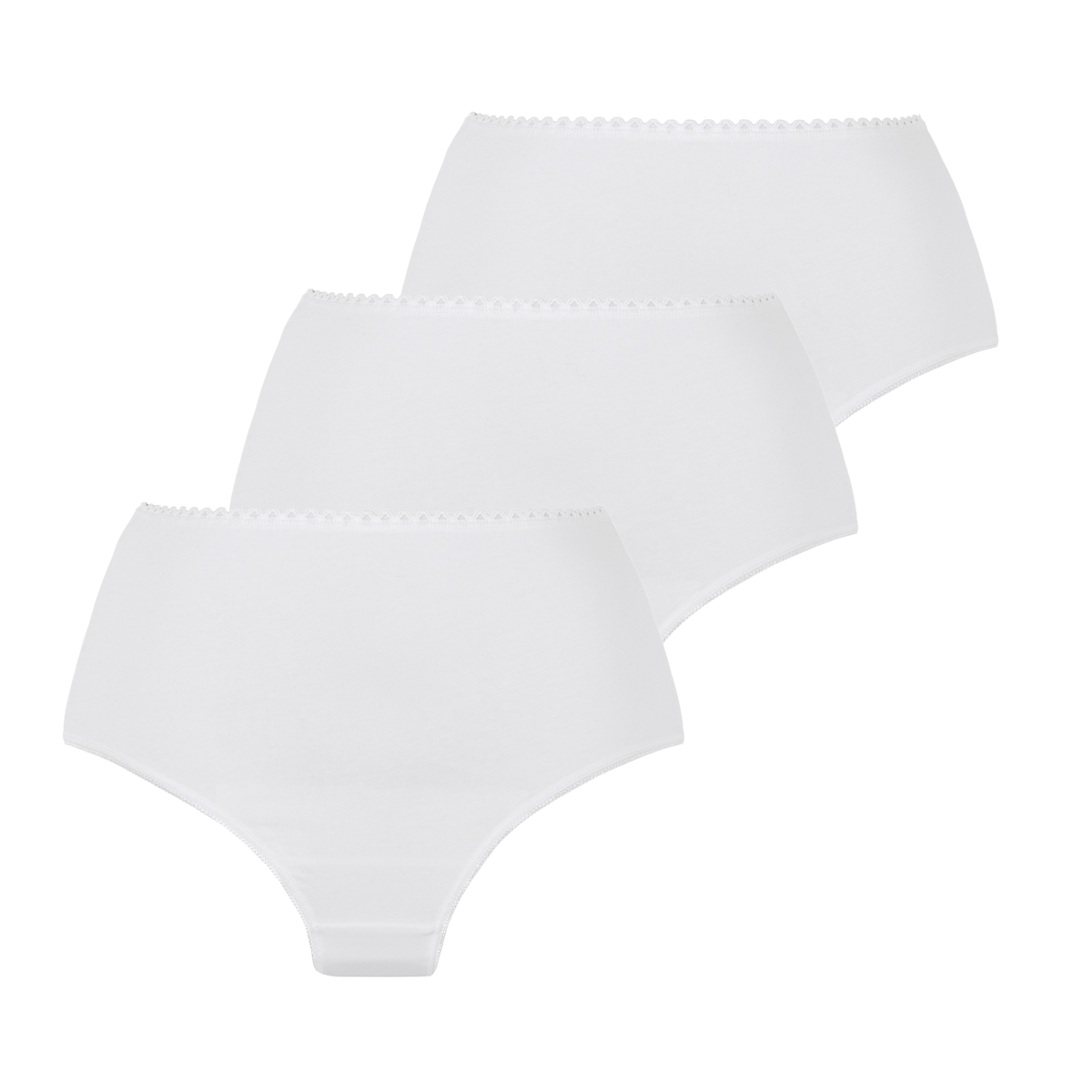 Lot de trois petites coton made in France