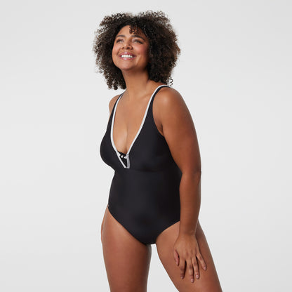 Maillot de bain 1 pièce sans armatures Copacabana Noir