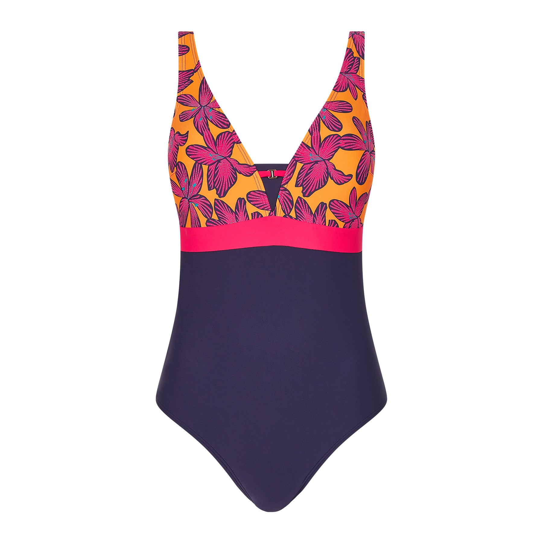 Maillot de bain 1 pièce sans armatures Maragogi Imprimé floral