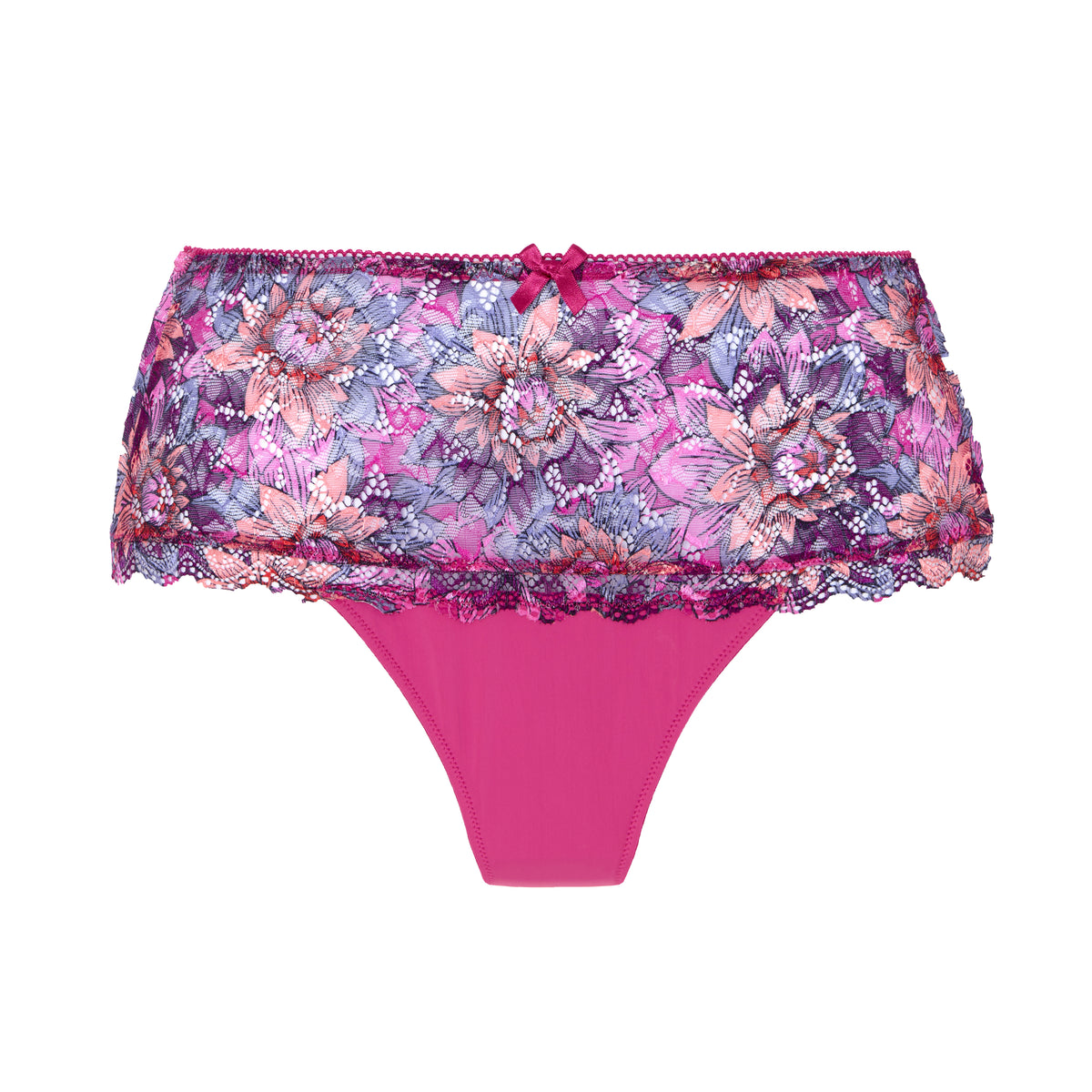 Culotte fushia imprimé Luccia swing