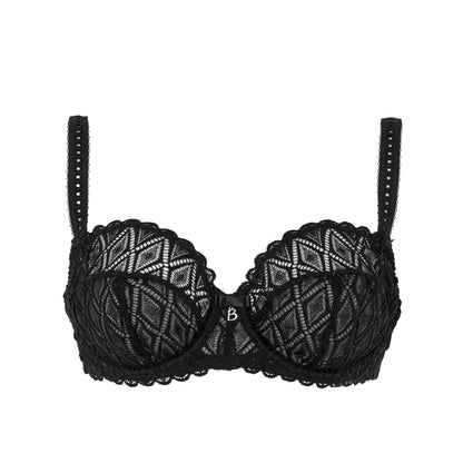 Soutien-gorge emboîtant noir Amelia