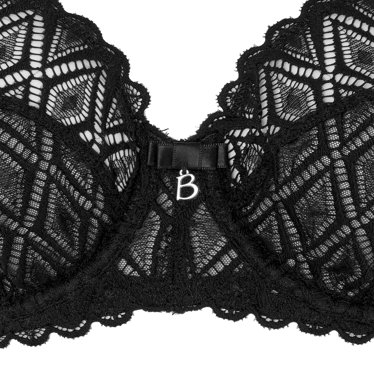 Soutien-gorge emboîtant noir Amelia