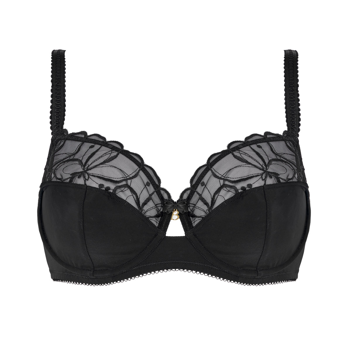 Soutien-gorge emboîtant noir Lalibella