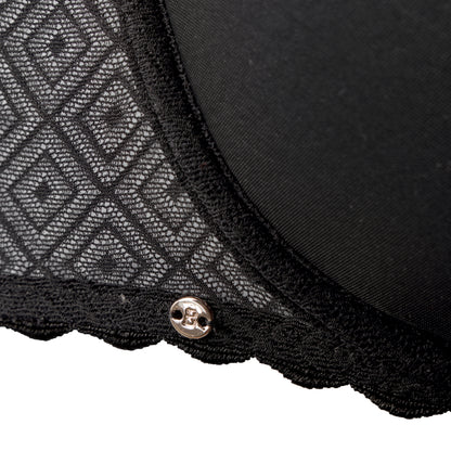 Soutien-gorge coque noir Just Glam