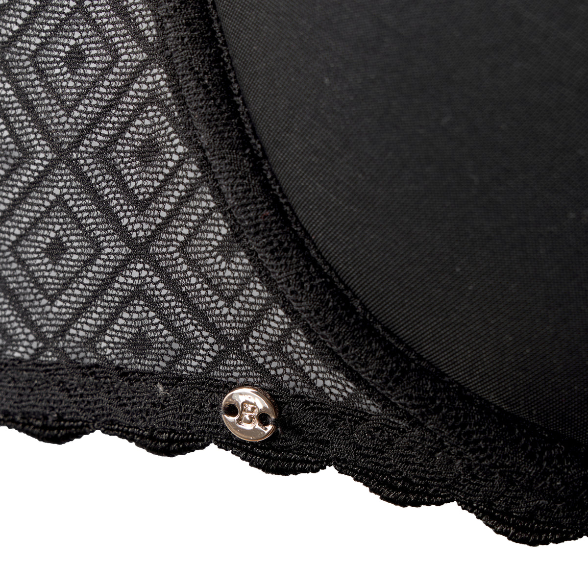 Soutien-gorge coque noir Just Glam