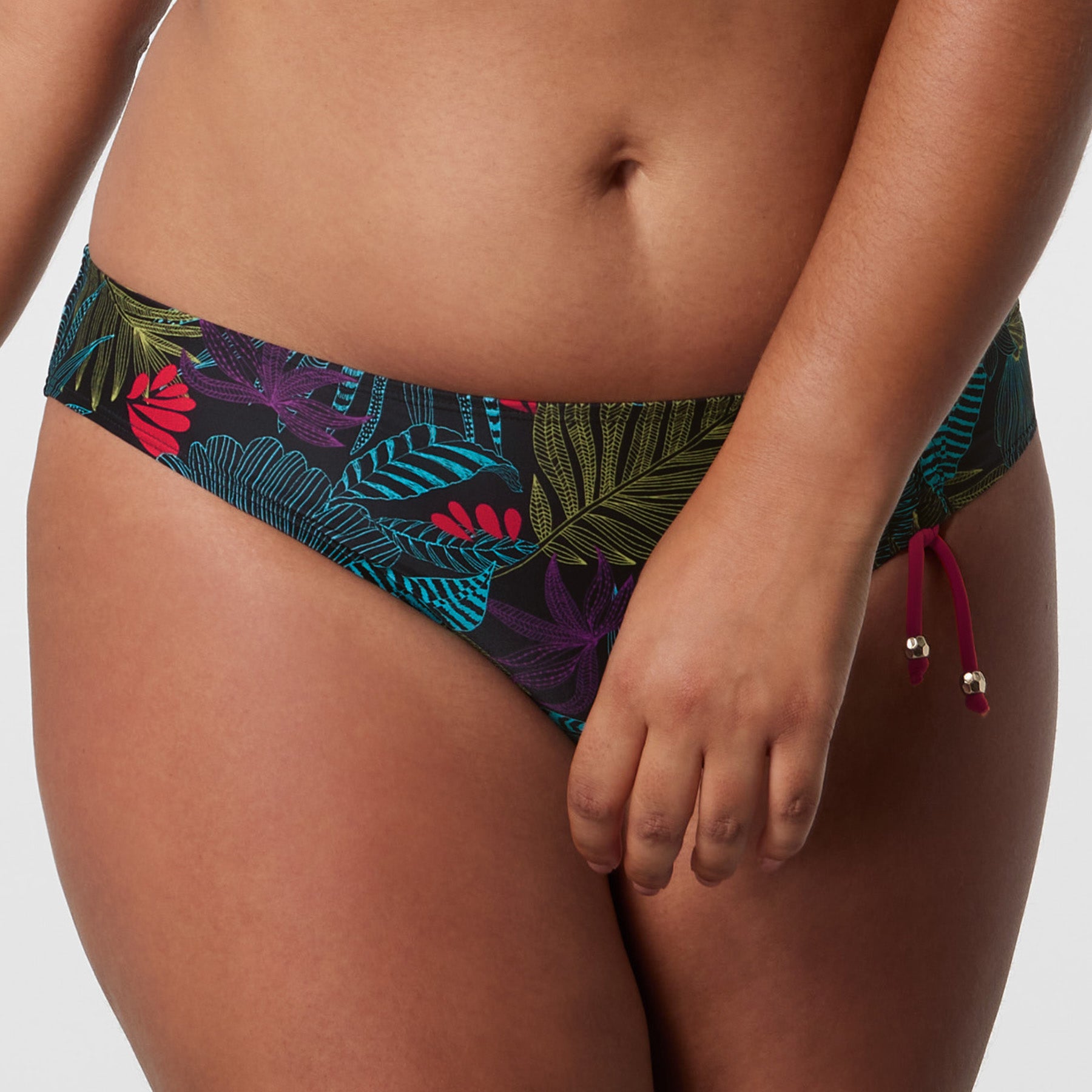 Slip de bain Zapallar Imprimé végetal