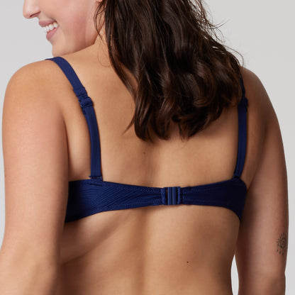 Haut de maillot de bain avec armatures Caldera bleu marine