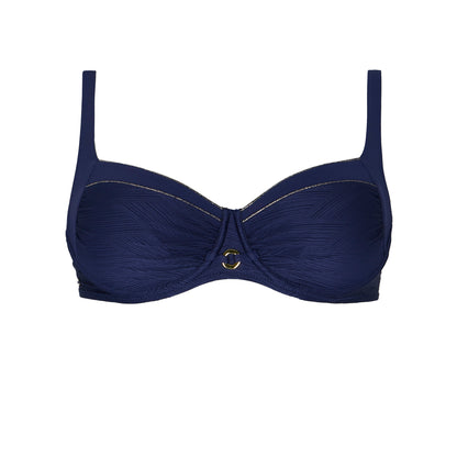 Haut de maillot de bain avec armatures Caldera bleu marine