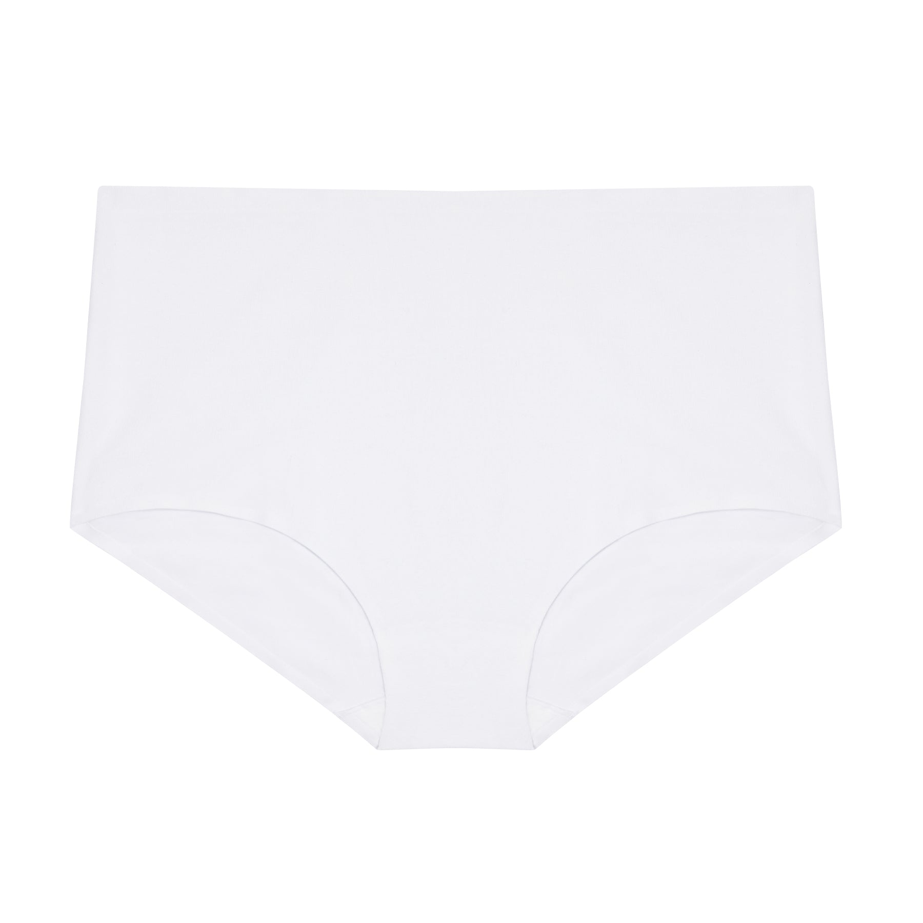 Just One Cotton White High Waisted Panties
