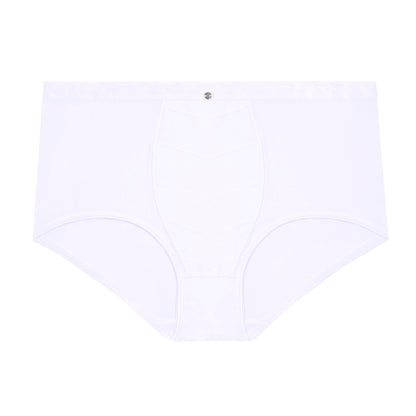 Culotte taille haute ventre plat blanc Just micro