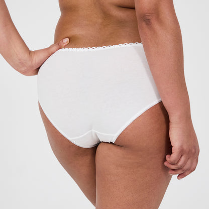 Best cotton white panties