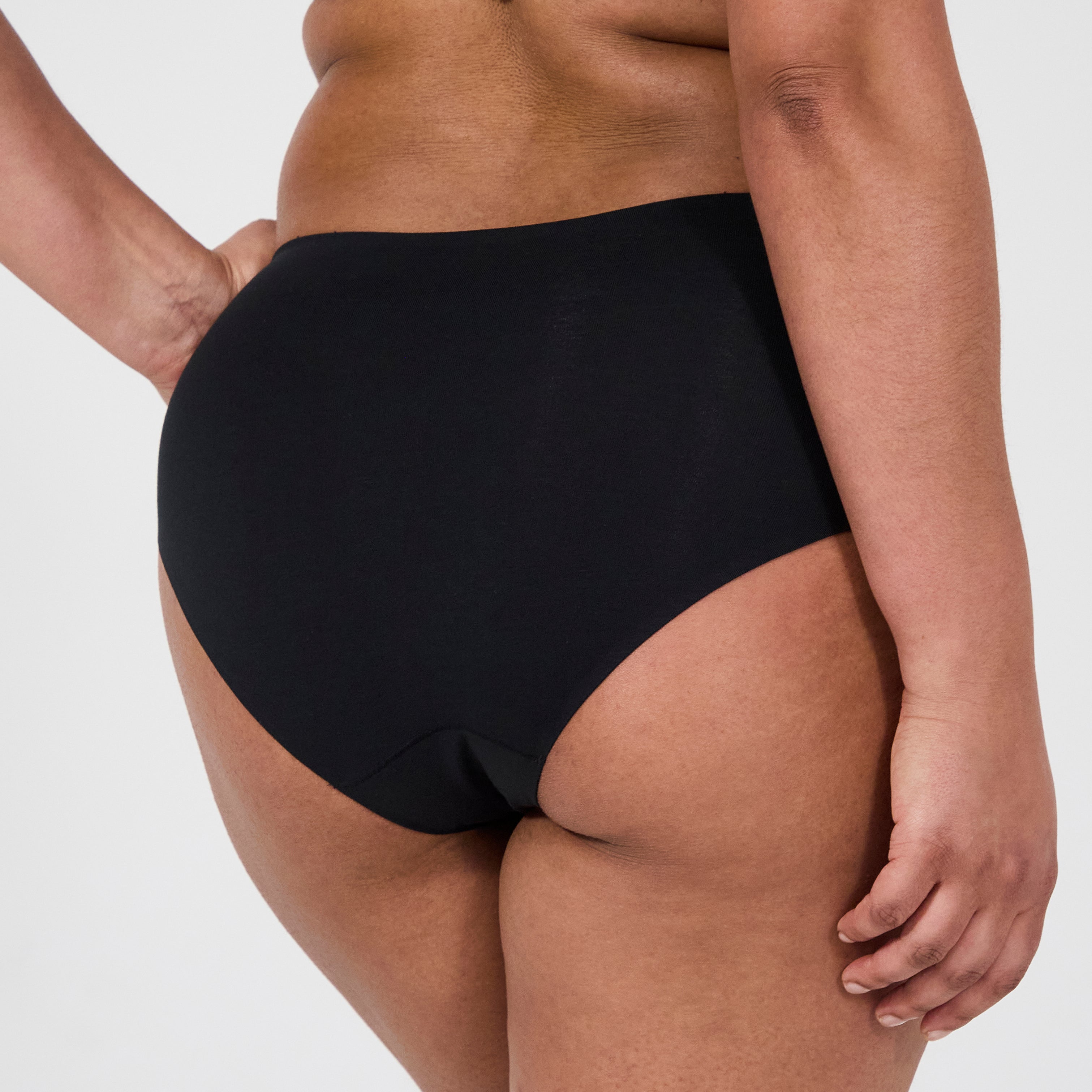 Black one size panties Just one cotton