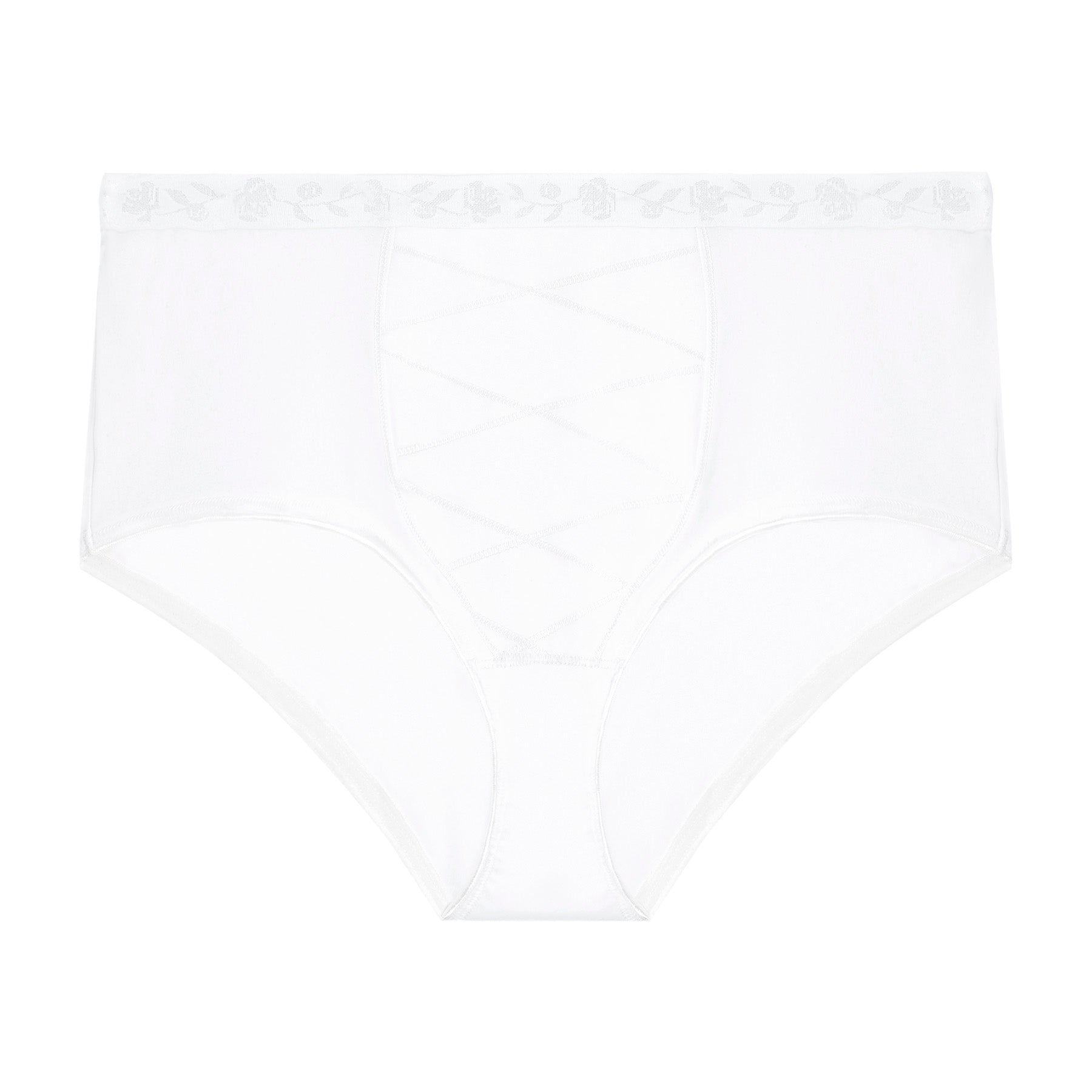 Culotte ventre plat blanc Just micro