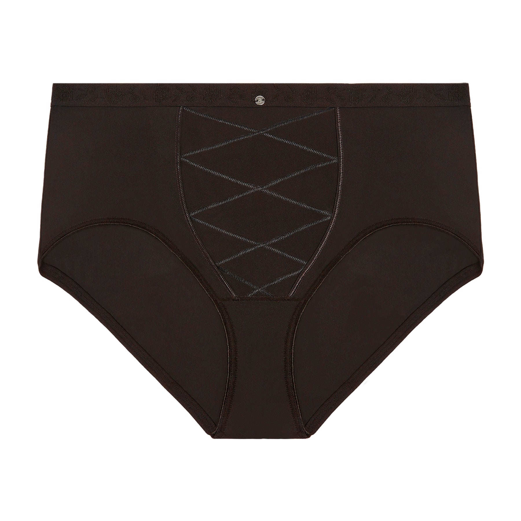 Culotte ventre plat noir Just micro