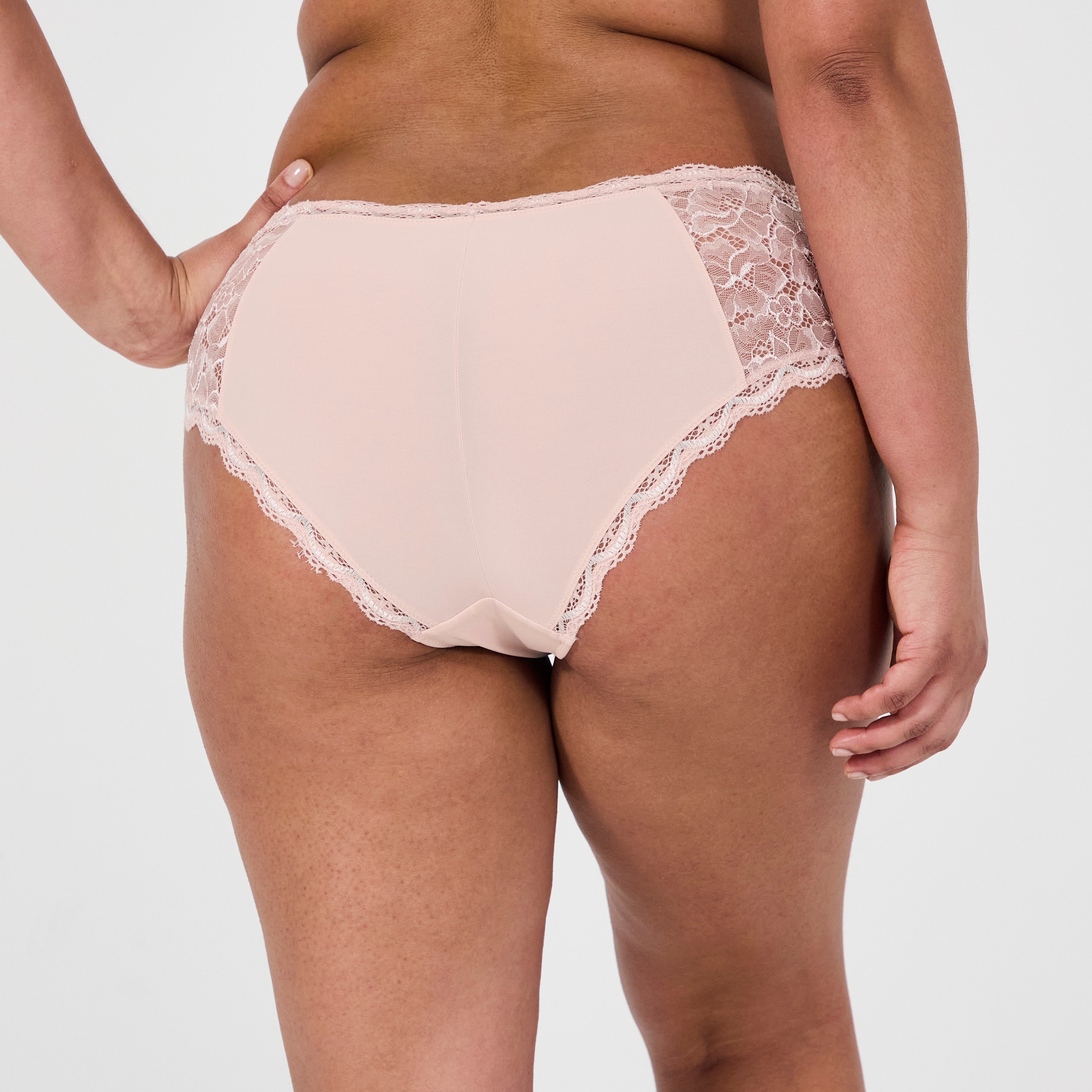 Shorty rose poudré Luccia must
