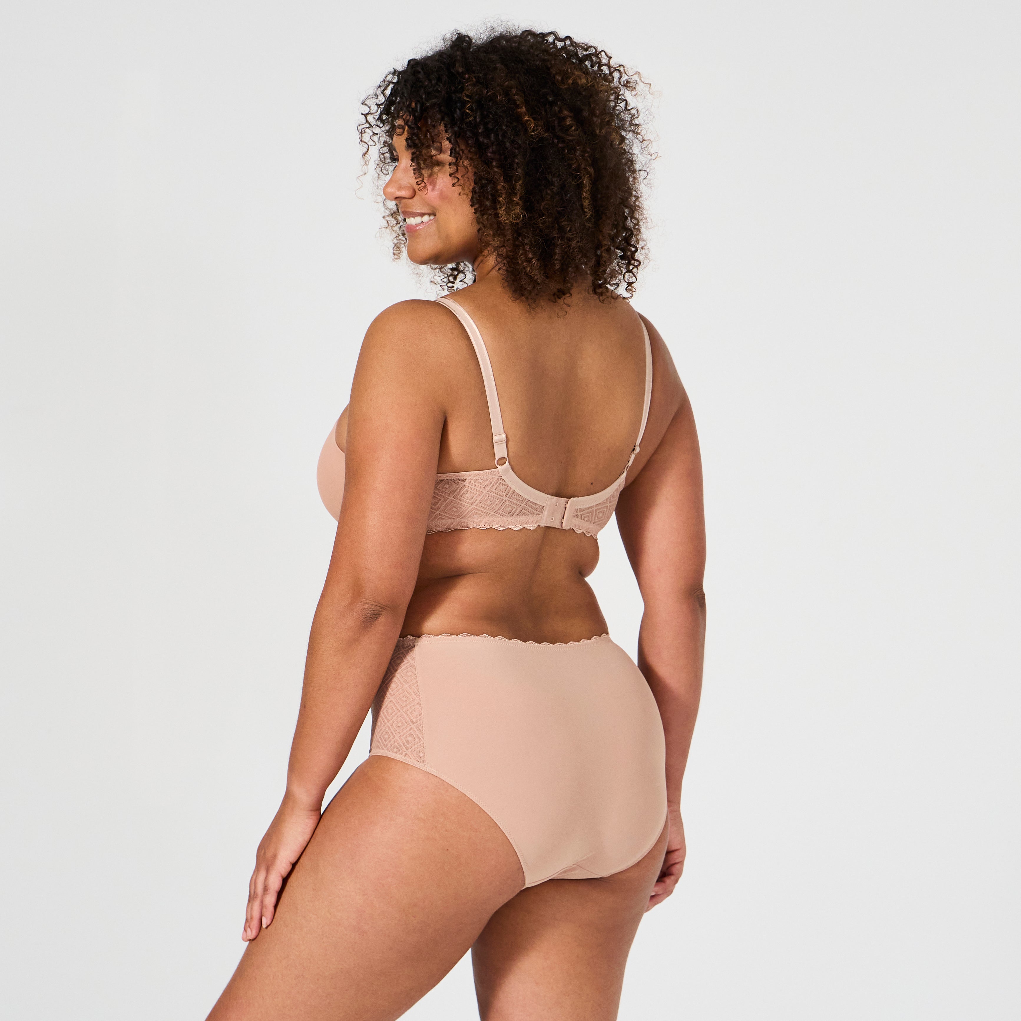 Soutien-gorge coque beige noisette Just Glam