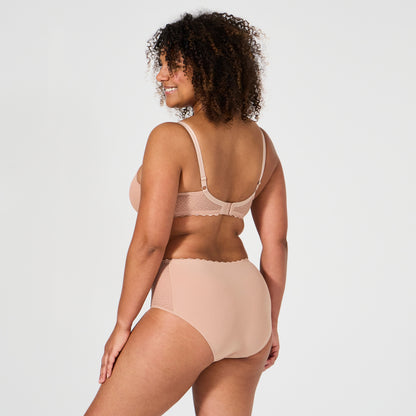 Soutien-gorge coque beige noisette Just Glam